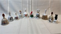 Assorted holiday & state bells