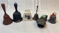Assorted collectible bells