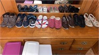 Assorted women’s shoes
