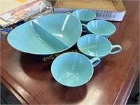 Melmac Aqua Cups