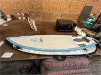 Al Merrick Channel Islands 6’ Surfboard with bag