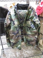 CHARCOAL LINED 2 PC ARMY CHEMICAL PROTECTIVE SUIT