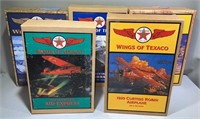 5 ERTL TEXACO AIRPLANES IN BOXES