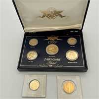 Gold Plated 1999 Set