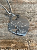 Love You Forever Mom Necklace
