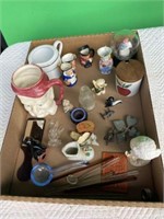 Flat of Miniatures and Assorted Items
