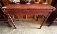Asian Folding-Top Game Table