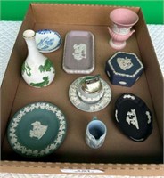 Flat of Wedgwood Collectibles