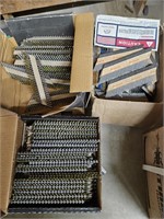 (3) PARTIAL BOXES OF STRIP NAILS
