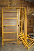 2 SECTIONS OF ROLLING  SCAFFOLDING