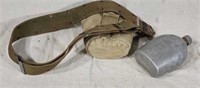 WW11 belt with canteen dated 1918.