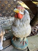 Chicken Yard Statue