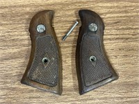 Smith & Wesson Wooden Pistol Grips