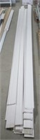 (19) Pieces of baseboard trim. Measures 5 1/4" H