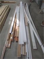 Large assortment of trim and millwork that