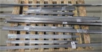 Pallet of assorted steel that includes perf.