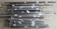 Pallet of assorted steel that includes angle,