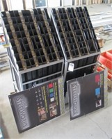 (2) Store displays for steel, angle, flat stock.