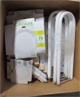 Large assortment of fluorescent tubes including