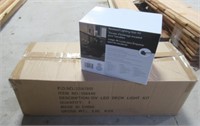 (4) Boxes of recessed lighting stair kits.