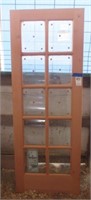 Simpson 10 panel glass door. Measures 30" W x 80"