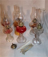 6 Miscellaneous Oil Lamps