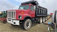 1995 IH Tri-axle Dump Truck-title