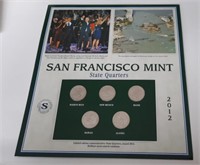 2012 San Francisco Mint State Quarters