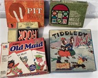 A lot of five Vintage games