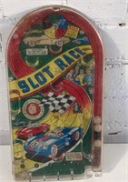 Vintage 12" Slot Race Pinball