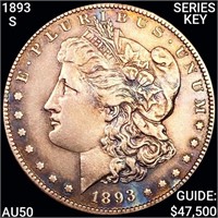 1893-S SERIES KEY Morgan Silver Dollar HIGH GRADE
