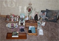 Several Figurines, Angels & Misc. Decorative Decor