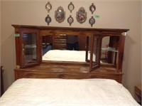 Queen size headboard,and bed frame