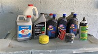 Lot of Engine Oil