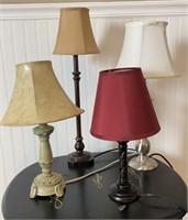 4 Decorative Lamps