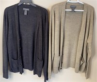 2 Saddlebred Acrylic Cardigan Sweaters