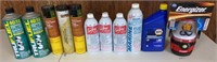 Box Lot of Gas Treatment, Motor Oil, Grease &