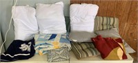Pillows, Throws, & Quilt