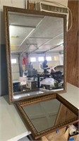 Decorative Mirrors 33.5” x 43” & 20" x 24”