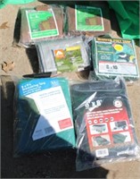 6 Miscellaneous Tarps (new in package)