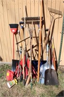 Shovels, Rakes, Brooms, Nippers & More