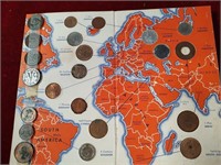 Vintage Wheaties International Coin Collection