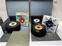 LARGE LOT OF 45 RPM RECORDS, ROCK, COUNTRY, BLUES