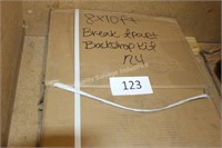 8x10’ break apart back drop kit
