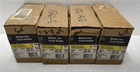 (4) GE MOLDED CASE 40 AMP CIRCUIT BREAKERS NOS