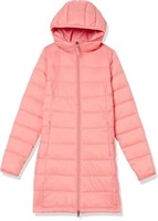 Amazon Essential Hooded Puffer Coat Pink