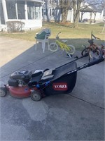 Toro self propelled mower