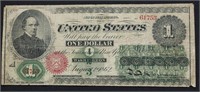 1862 1 $ US LEGAL TENDER  VF