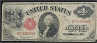 1917 1 $ US LEGAL TENDER VG