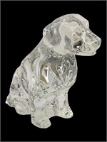 Vintage Waterford Crystal Labrador Retriever Dog